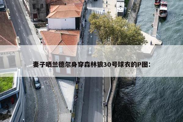 妻子晒兰德尔身穿森林狼30号球衣的P图：